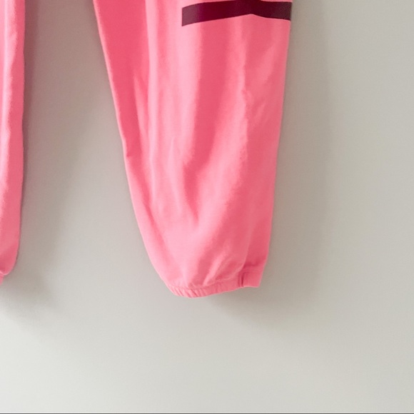 Vintage Victoria’s Secret LOVE PINK Sweatpants Cuff Ankle Drawstring Workout Y2K - Picture 5 of 9